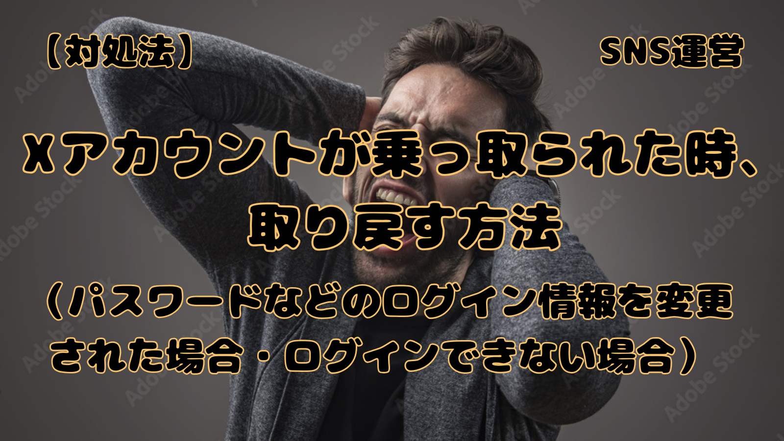 対処法】Xアカウントが乗っ取られた時、取り戻す方法（パスワードなどのログイン情報を変更された場合・ログインできない場合） | 桃花ブログ